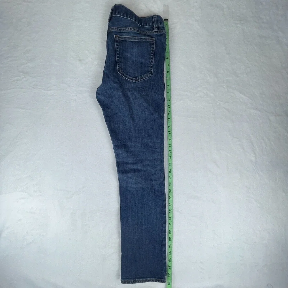 J.CREW The Driggs‎ Jeans Womens 32x30 Blue Denim 5 Pockets Skinny Leg Slim Fit
